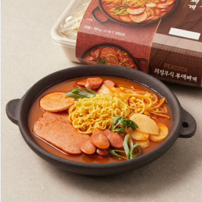 피코크 의정부식 부대찌개 700g(밀키트)